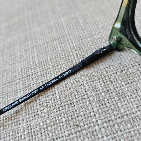 Kirkland Signature Eyeglasses/Sunglasses Frame KS FILESHA Black/Trans Glasses main image 6